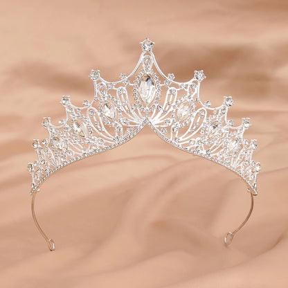 Coroas de Rainha para Mulheres Coroa de Concurso com Pentes Coroa de Princesa para Meninas Cristal Strass Tiara Faixa de Cabeça Tiara Pente Tiara 