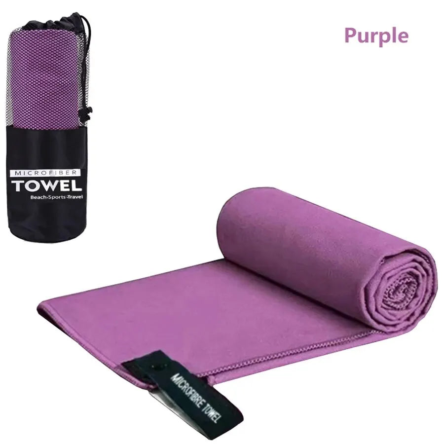 Quick-Dry Sports Towel 40X80/76X152CM Microfiber Running Yoga Gym Fitness Basketball Outdoor Camping Hiking Beach Towels Leedoar