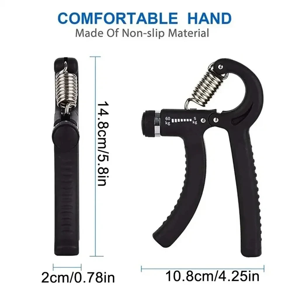 R Shaped Spring Grip Professional Wrist Strength Arm Muscle Finger Rehabilitation Training Exercise Fitness Equipment Leedoar