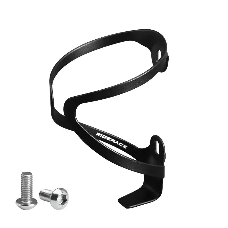 RIDERACE - Portabotellas ultraligero de aleación de aluminio para bicicleta de montaña o carretera, soporte para hervidor de agua, accesorios para ciclismo 