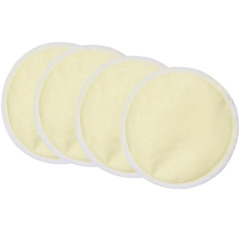 Rayon Made from Bamboo Nursing Breast Pads Washable & Reusable Breastfeeding Nursing Pads Leedoar