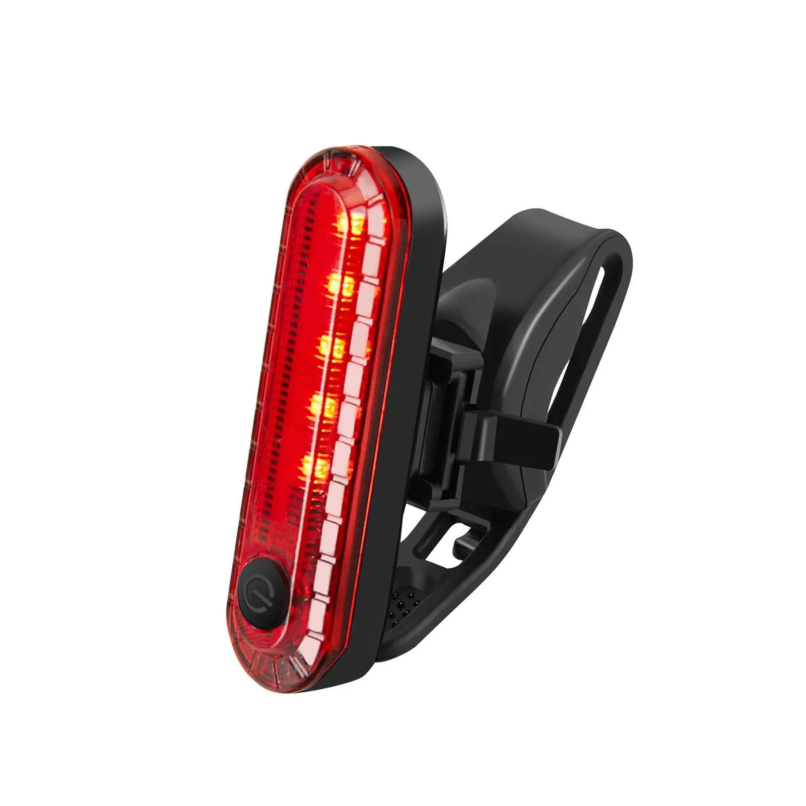 Rear Bike Tail Light USB Rechargeable Red Ultra Bright Taillights Fit On Bicycle Easy to Install for Cycling Safety Leedoar