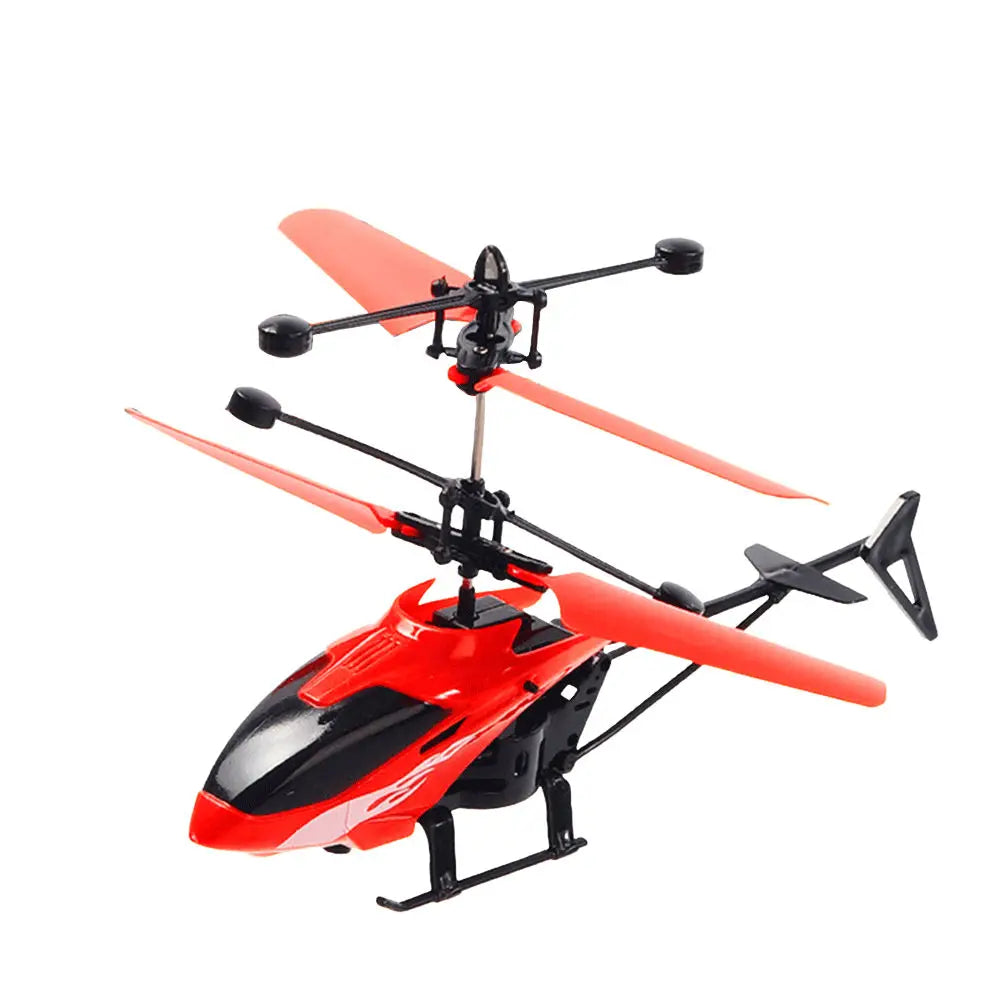 Rechargeable Mini RC Drone Remote Control Safe Fall Resistant RC Helicopters Drone Toys Induction Hovering Children Toys Leedoar