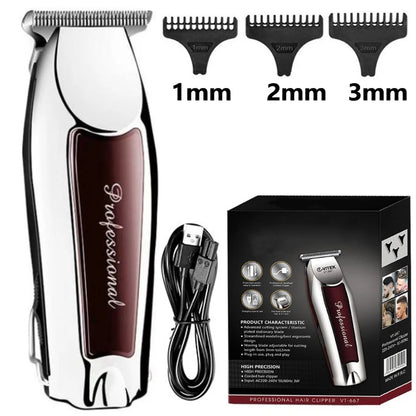 Rechargeable cordless hair trimmer for men grooming professional electric hair clipper beard hair cutting machine edge Leedoar