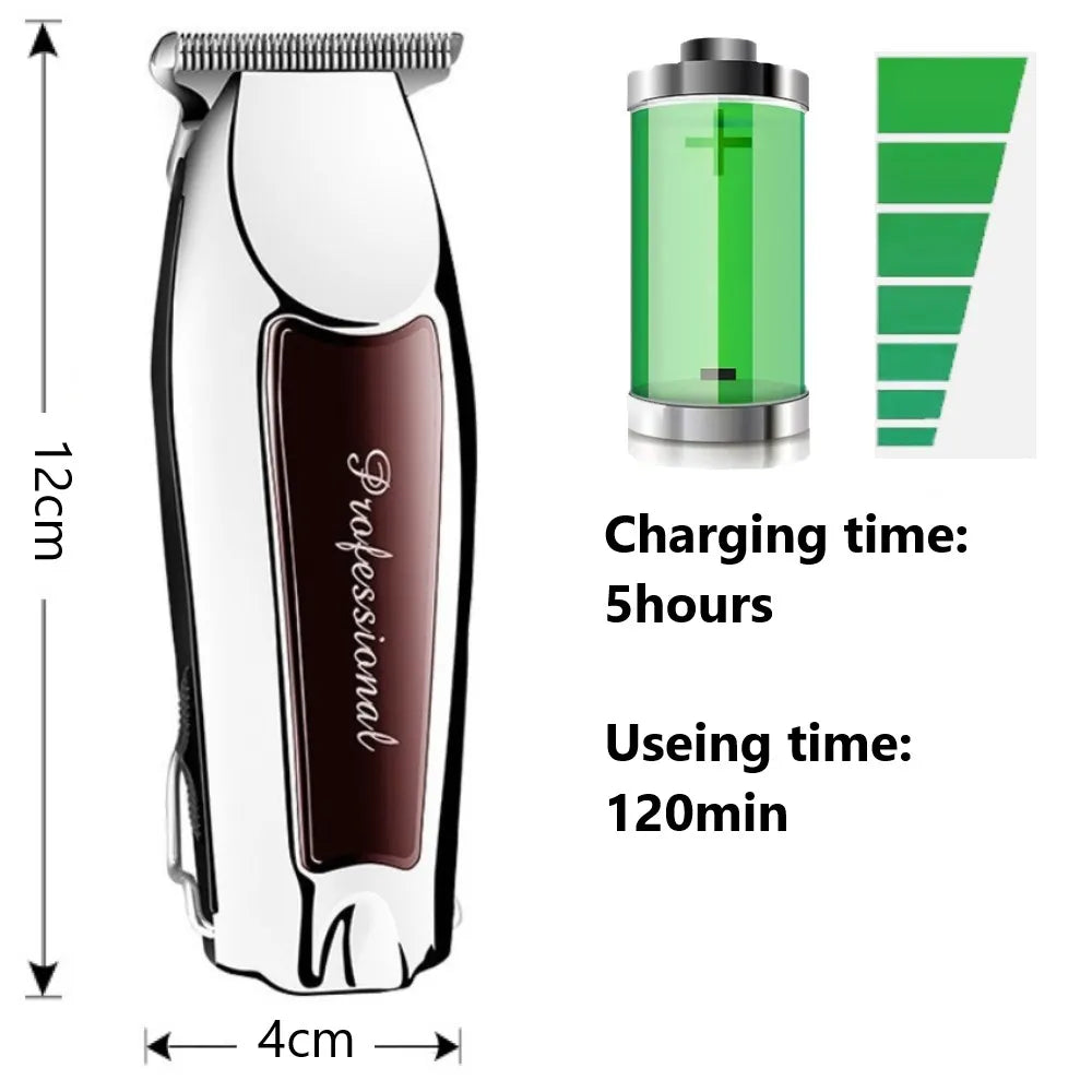 Rechargeable cordless hair trimmer for men grooming professional electric hair clipper beard hair cutting machine edge Leedoar