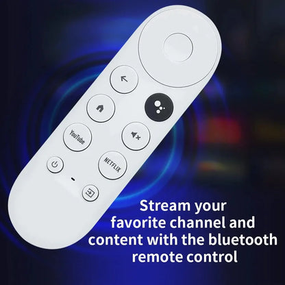 (SOLO control remoto) Control remoto de voz de repuesto G9N9N para reproductor de medios de transmisión Snow de Google Chromecast 4k 