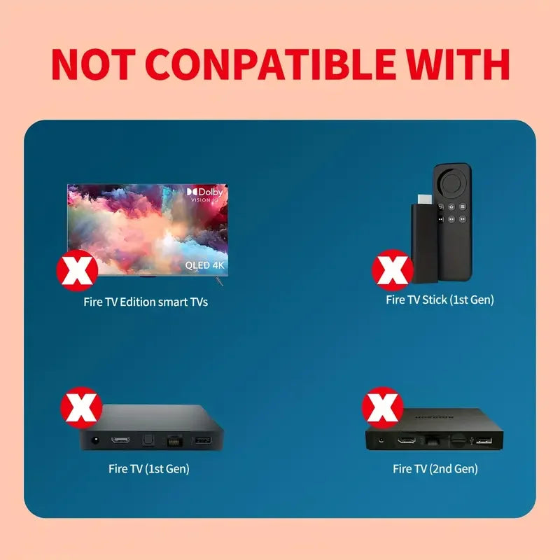 Replacement Bluetooth Voice Remote Control for Fire TV Stick 4K Max 3rd Gen Stick Lite Cube Smart TV Controller Works with Alexa Leedoar