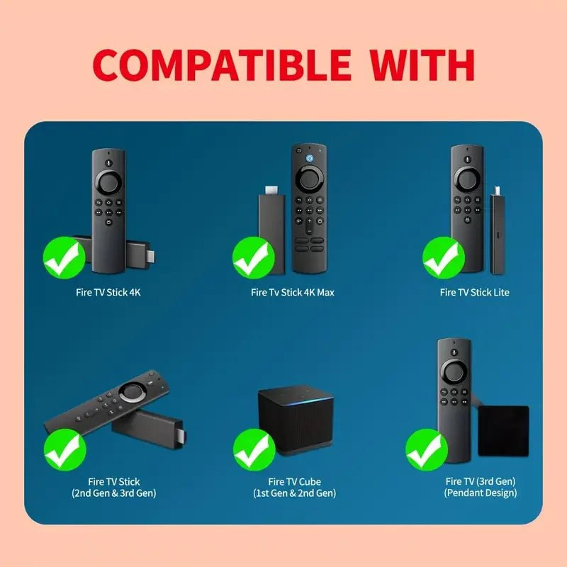 Replacement Bluetooth Voice Remote Control for Fire TV Stick 4K Max 3rd Gen Stick Lite Cube Smart TV Controller Works with Alexa Leedoar