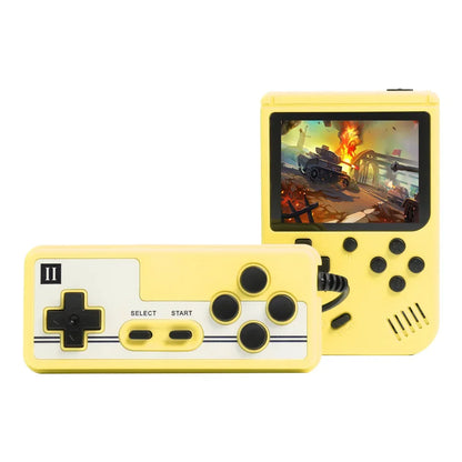 Retro portátil mini console de videogame portátil 8 bits 3,0 polegadas LCD colorido para crianças, reprodutor de jogos colorido integrado com 500 jogos 