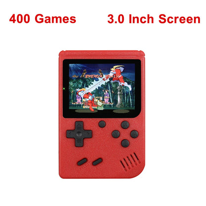Retro Portable Mini Handheld Video Game Console 8-Bit 3.0 Inch Color LCD Kids Color Game Player Built-in 500 games Leedoar