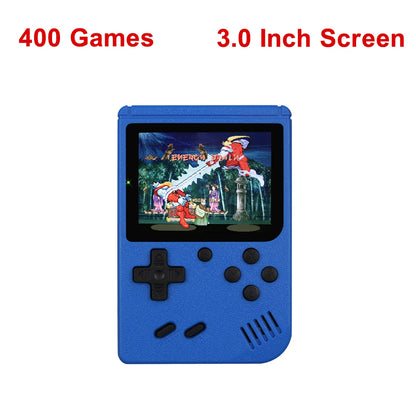 Retro Portable Mini Handheld Video Game Console 8-Bit 3.0 Inch Color LCD Kids Color Game Player Built-in 500 games Leedoar