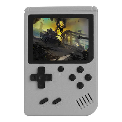 Retro portátil mini console de videogame portátil 8 bits 3,0 polegadas LCD colorido para crianças, reprodutor de jogos colorido integrado com 500 jogos 