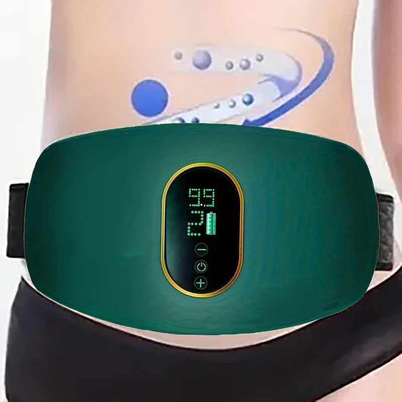 Revolutionary Fat Spinning Machine Fiber Waist Belt Waist Fitness Massager Weight Loss and Body Shaping Instrument Leedoar