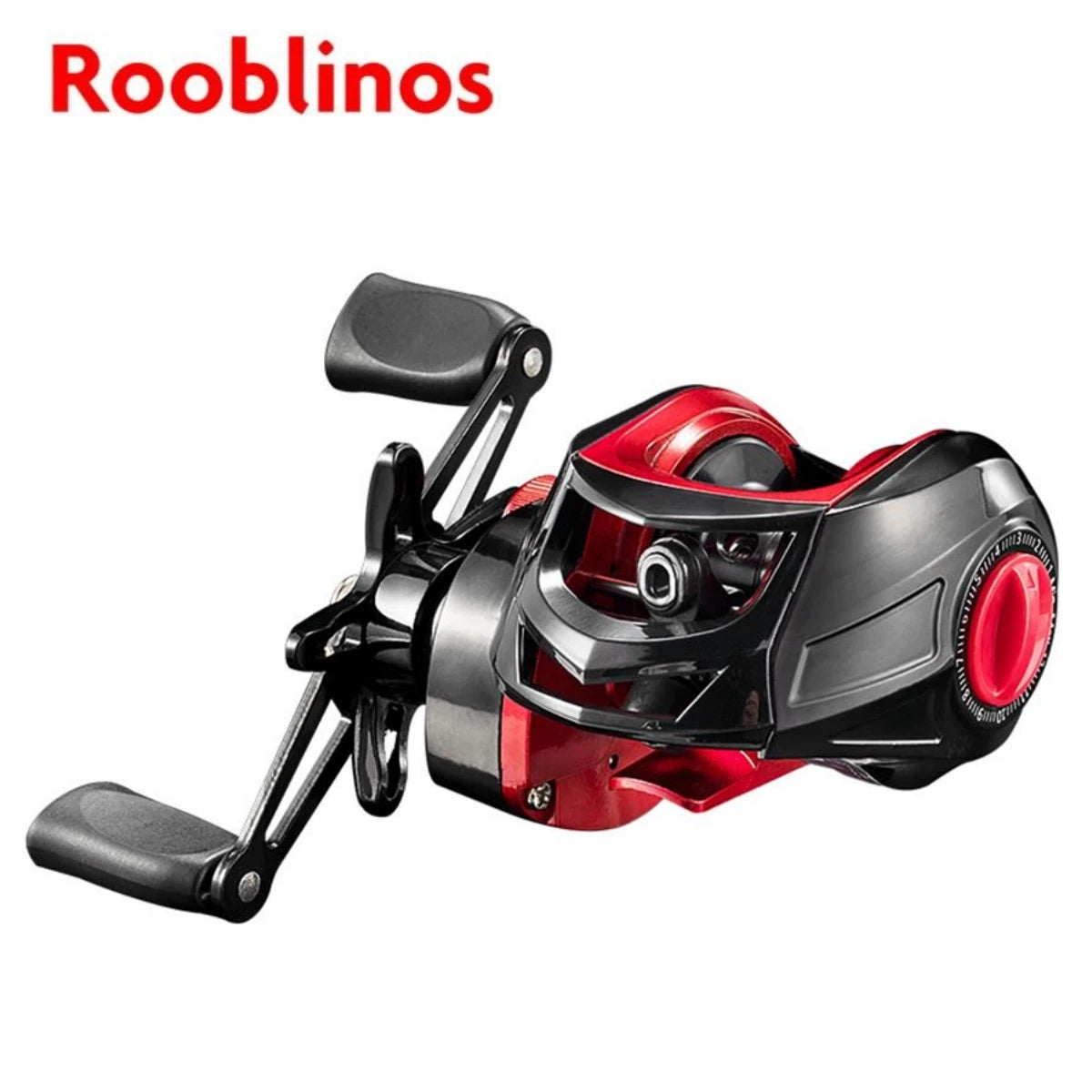 Rooblinos BR Baitcasting Reel Saltwater Freshwater Fishing Reels Max Drag 8KG Light Surf Cast Reel Baitcaster Reels Leedoar