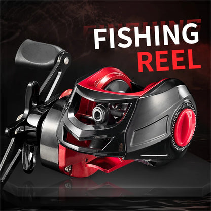 Rooblinos BR Baitcasting Reel Saltwater Freshwater Fishing Reels Max Drag 8KG Light Surf Cast Reel Baitcaster Reels Leedoar