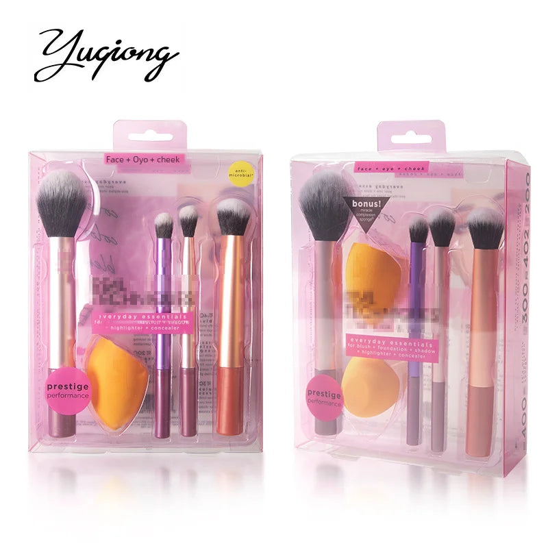 Rt1997 Makeup Brush Set 1786 Pieces Portable Beauty Blender Amazon Exclusive Cosmetic Brushes Suit Leedoar