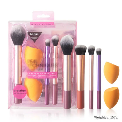 Rt1997 Makeup Brush Set 1786 Pieces Portable Beauty Blender Amazon Exclusive Cosmetic Brushes Suit Leedoar