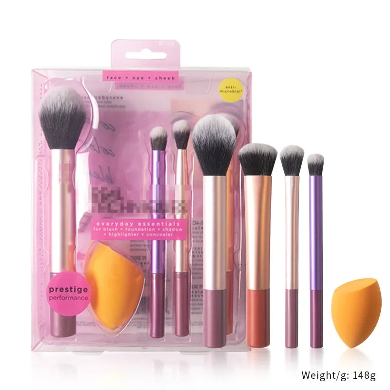 Rt1997 Makeup Brush Set 1786 Pieces Portable Beauty Blender Amazon Exclusive Cosmetic Brushes Suit Leedoar