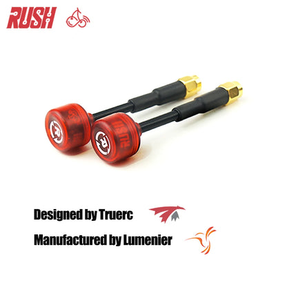 Rush Cherry FPV 5.8G Antena LHCP RHCP SMA UFL IPEX Adaptador de conector de antena de corrida de longo alcance para FPV Quadcopter Racing Drone 