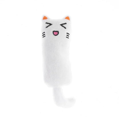 Rustle Sound Catnip Toy Cats Product For Pets Cute Cat Toys For Kitten Teeth Grinding Cat Plush Toy Thumb Pillow Pet Accessories Leedoar