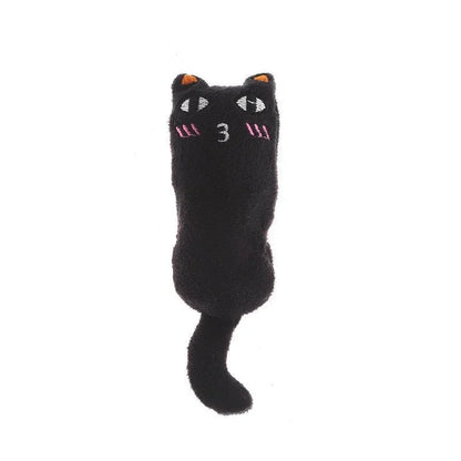 Rustle Sound Catnip Toy Cats Product For Pets Cute Cat Toys For Kitten Teeth Grinding Cat Plush Toy Thumb Pillow Pet Accessories Leedoar