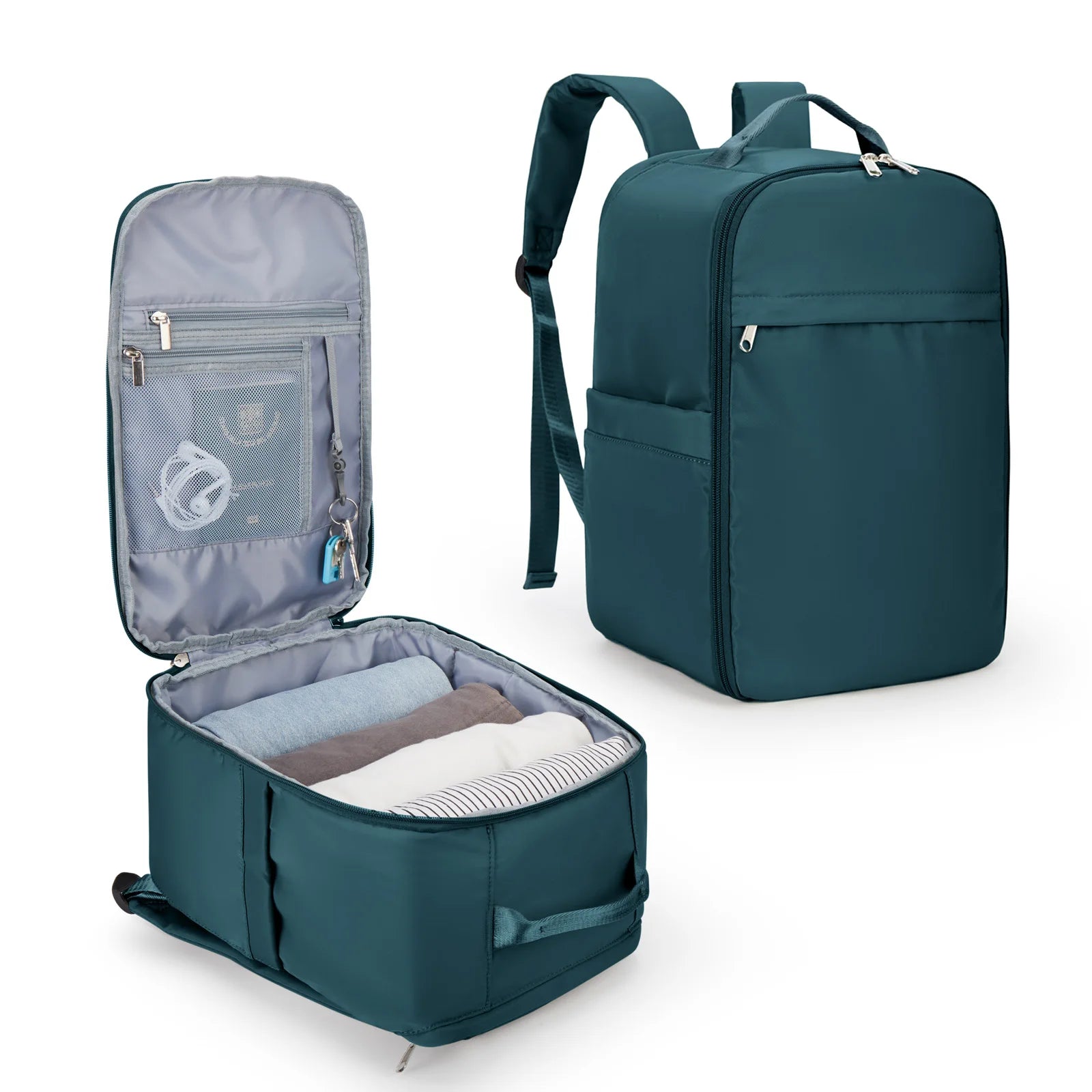 Ryanair Backpack 40x20x25 Cabin Bag, Hand Luggage Travel Backpack for Easyjet Cabin Bag 45x36x20, Laptop Backpack for Women/Men Leedoar