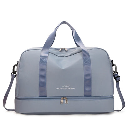 Bolsos de viaje para mujer, bolsos de nailon, nuevos bolsos de equipaje para mujer, bolso cruzado, bolso de viaje para hombre, bolso de hombro informal de moda para mujer