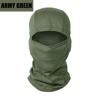 Multicam Tactical Balaclava Military Full Face Mask Shield Cover Cycling Army Airsoft Hunting Hat Camouflage Balaclava Scarf Leedoar