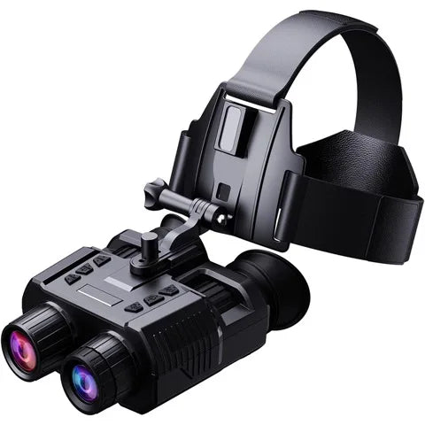 NV8000 Pro 3D Infrared Night Vision Binoculars Telescope 3000MAH Battery Head Mount Darkness Camera for Hunting Tactics Goggle Leedoar