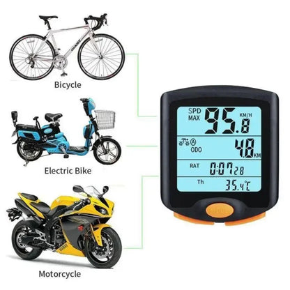 Road MTB Bike Cycling Odometer Stopwatch Speedometer Watch Digital Bike Computer Waterproof Bicycle Computer Wireless And Wired Leedoar