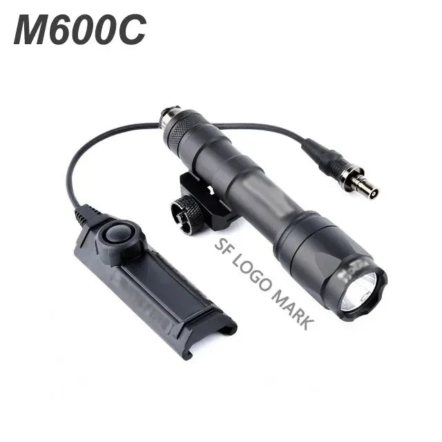 M600 M600C M600U Airsoft Powerful Flashlight Tactical Torch Scout Rifle Gun Weapon LED Light Fit 20mm Rail Hunting Leedoar