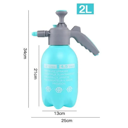 2L Long nozzle Sprayer Portable Pressure Garden Spray Bottle Kettle Plant Flowers Watering Can Pressurized Sprayer Gardening Leedoar