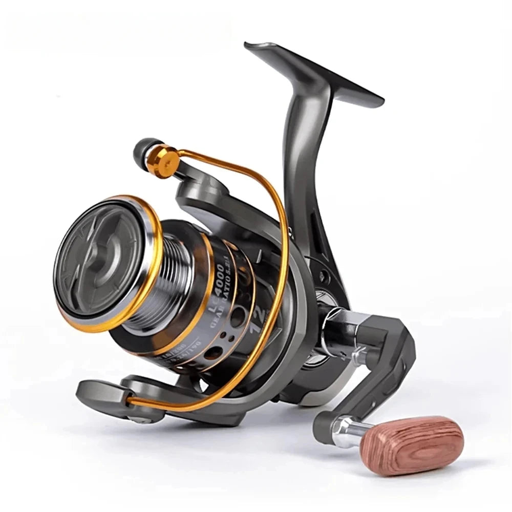 10Kg Max Drag Power Metal Fishing Reel Spool Grip