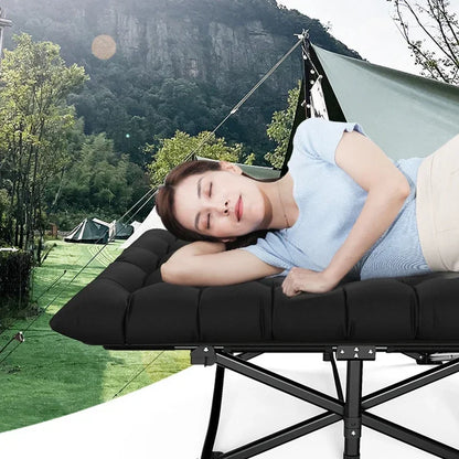 Cama plegable para almuerzo, siesta individual, simple, portátil, multifuncional, para campamento, viajes, cama reclinable, para el hogar, la oficina, camas de enfermería 