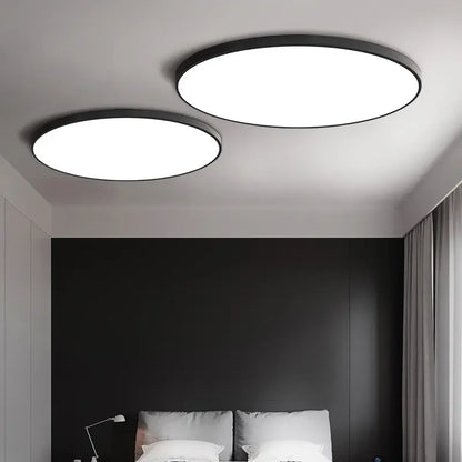 Ceiling Light Ultra-Thin Room Light Bedroom Light Circular Light Dining Room Light Study Light Modern And Simple LED Lighting Leedoar