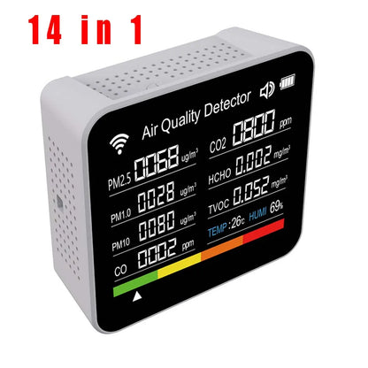 14 in 1 Tuya WIFI Air Quality Monitor