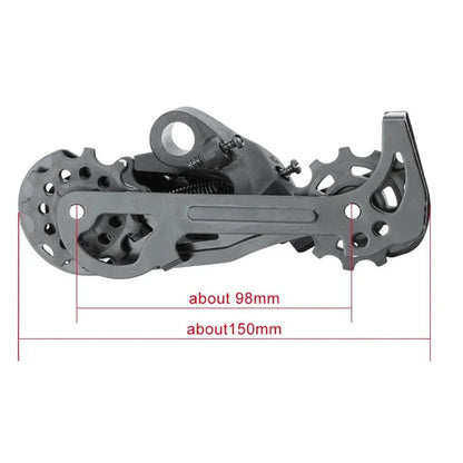 MTB Bicycle Rear Derailleur 11 Speed Change Gear Mountain Bike Back Transmission Mechanical Gear Shifting Device Cycling Patrs Leedoar