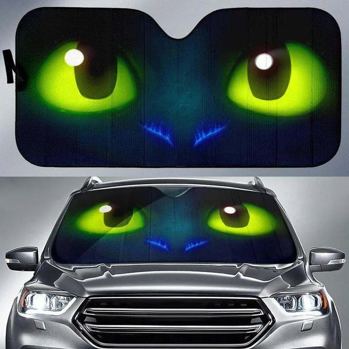 Sunshades Reflector Anti Uv Protector Evil Eyes Custom Car Sunshade Sun Shade Universal Summer 2024hot Sale Leedoar