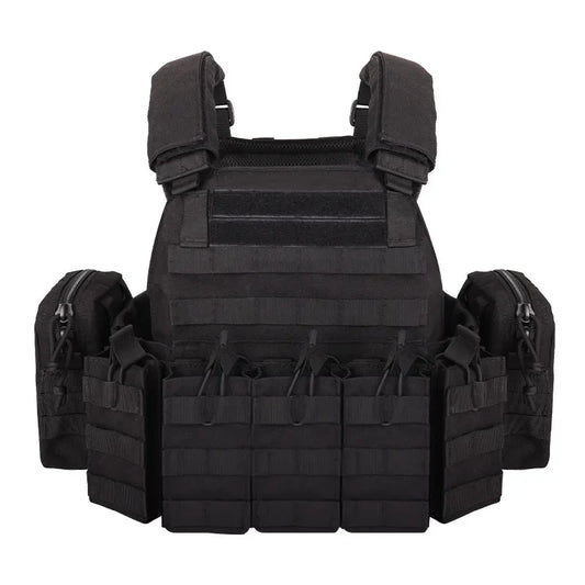 Military Safety Molle Pouches Plate Carrier Vest Hunting Bullet Proof Hilet Tactique Tactical Vests Armor Adjustable Training Leedoar