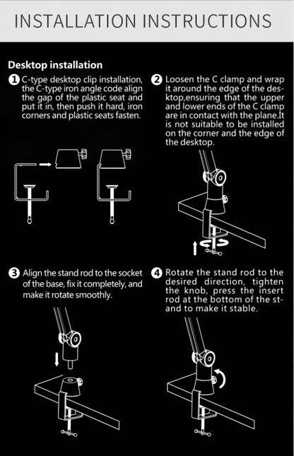 TEYUN Microphone Suspension Boom Scissor Arm Stand for K669 K670 BM800 BM900 Micro Phone Compact Mic Stand for Live Broadcasting Leedoar