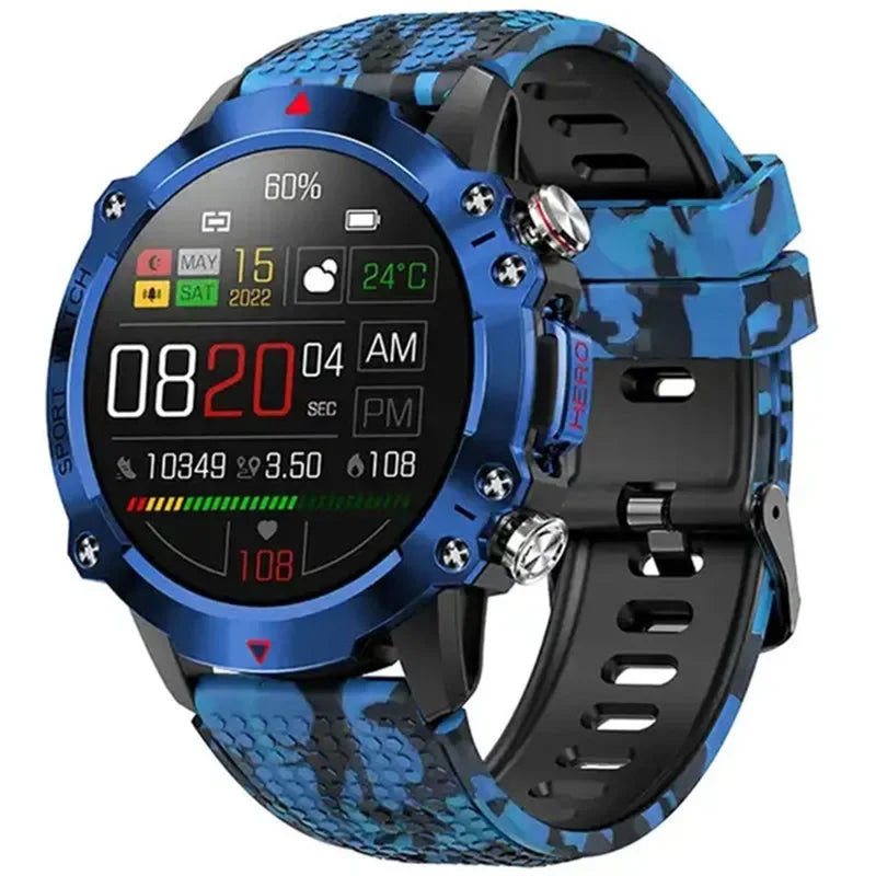 KR10 Sports Smart Watch for Men Women 1.39 Inch AMOLED Screen Bluetooth Calls SMS Display IP67 Life Waterproof Health Monitor Leedoar