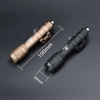 M600 M600C M600U Airsoft Powerful Flashlight Tactical Torch Scout Rifle Gun Weapon LED Light Fit 20mm Rail Hunting Leedoar