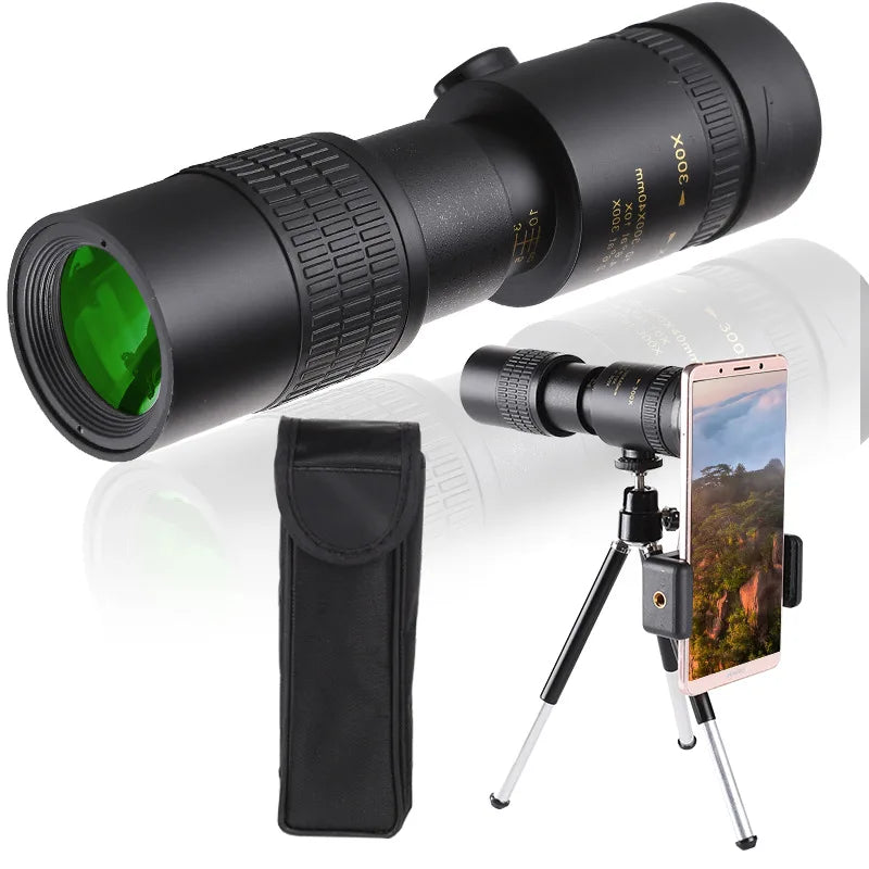 Zoom Len Spin Monoculars Mini Long Range Spyglass Telescope