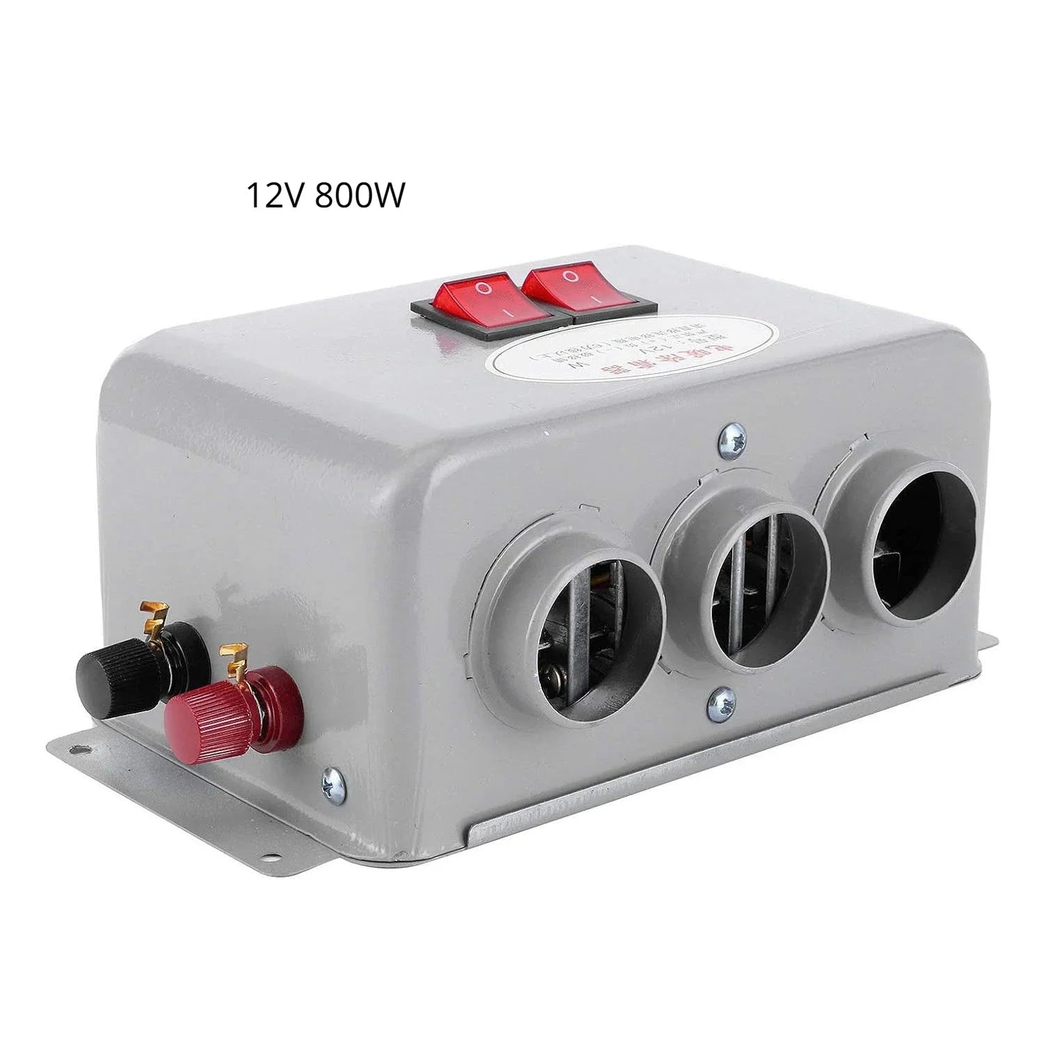 Interior Warmer 800W 12V/24V Car Heater Fan Combo Fast Heating Winter Windscreen Demister Defroster Auto Truck Window Demister Leedoar