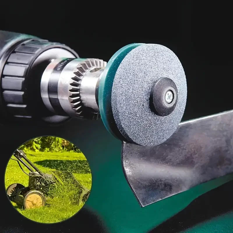 Sharpening Made Easy: Electric Lawn Mower Sharpener With Wear-Resistant Grinding Head And Whetstone Sander Leedoar