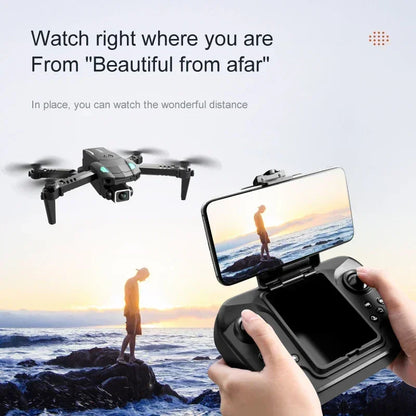 S128 Professional Long Distance Mini Drones Quadcopter RC FPV 4K Aerial Photography Aircraft With HD Camera And GPS Positioning Leedoar