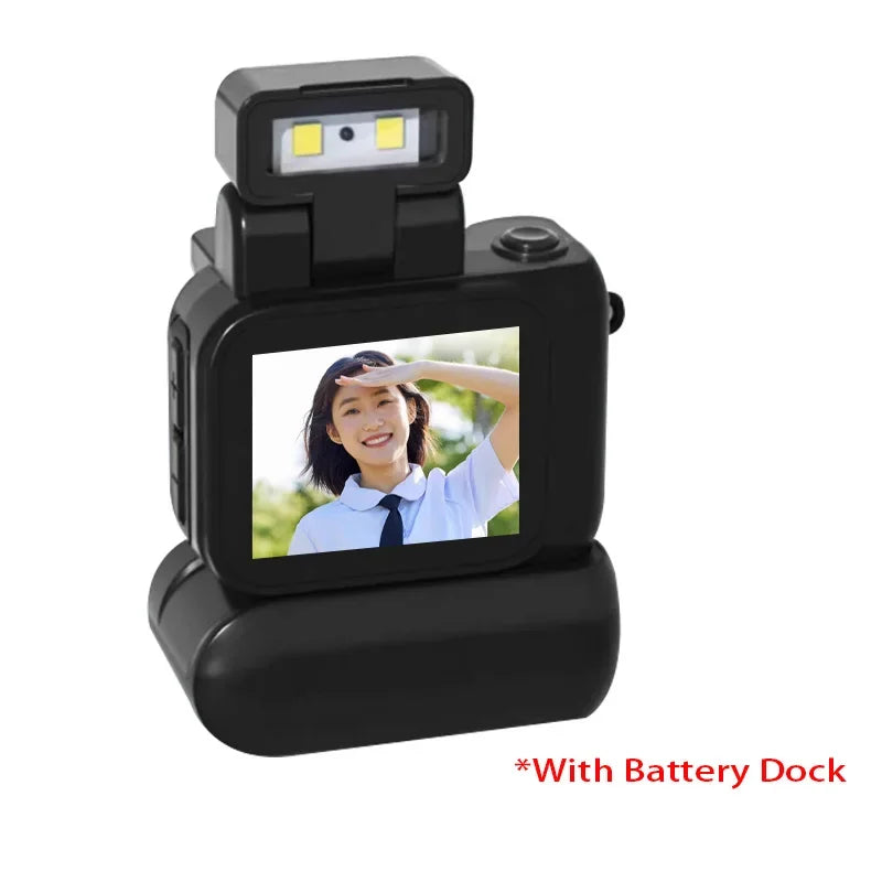 1080P Flash Light Pocket Mini Camera with HD LCD Screen