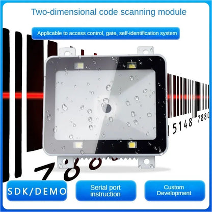 Plataforma de escaneo integrado 2D SH-7500 Módulo de escaneo fijo Pago electrónico Lector de código de barras rediseñado Lector de código de barras QR