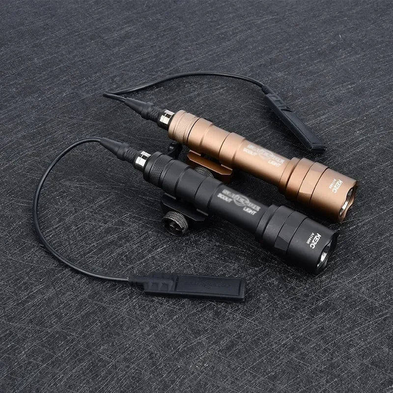 M600 M600C M600U Airsoft Powerful Flashlight Tactical Torch Scout Rifle Gun Weapon LED Light Fit 20mm Rail Hunting Leedoar