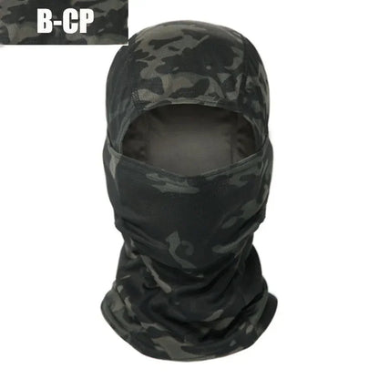 Multicam Tactical Balaclava Military Full Face Mask Shield Cover Cycling Army Airsoft Hunting Hat Camouflage Balaclava Scarf Leedoar